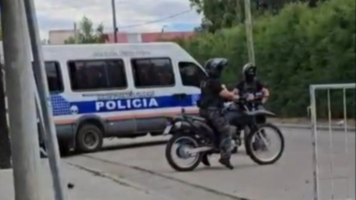 Importante operativo policial en Comodoro durante audiencia por la balacera de 2025